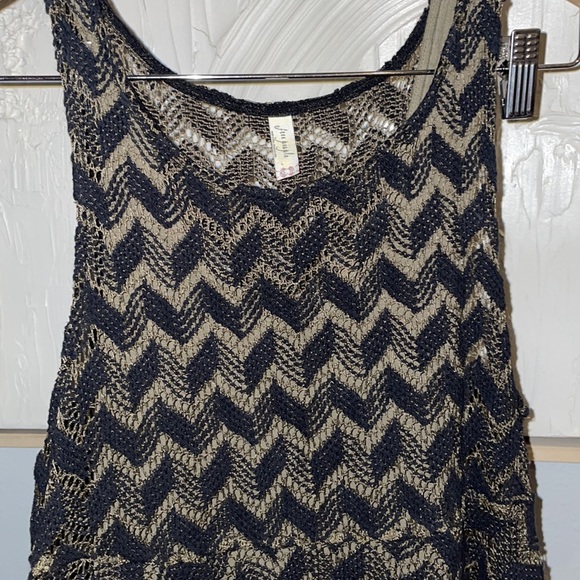 Free People Dress with cotton slip, babydoll style, size xsmall - Picture 2 of 4